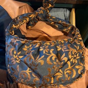 Anthropologie zippered purse